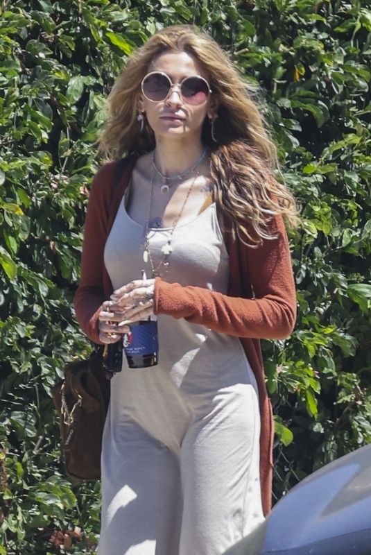 PARIS JACKSON Heading to a Meeting in Los Angeles 08/03/2024