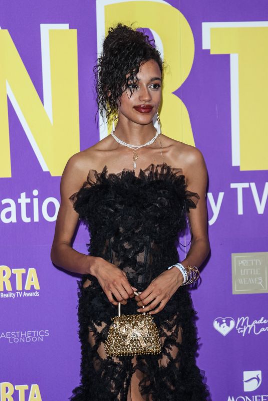 PARIS SMITH at National Reality TV Awards 2024 in London 07/31/2024