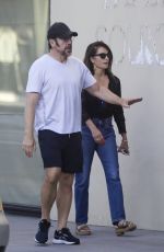 PENELOPE CRUZ and Javier Bardem at Shake Shack in Beverly Hills 08/01/2024