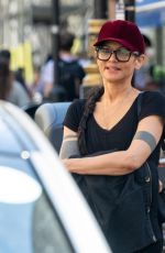 PERSIA WHITE and Joseph Morgan Leaves Soho House in London 08/13/2024