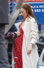 PHOEBE DYNEVOR on the Set of a New Shark Thriller |Movie in Melbourne 08/04/2024