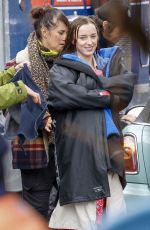 PHOEBE DYNEVOR on the Set of a New Shark Thriller |Movie in Melbourne 08/04/2024