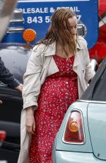 PHOEBE DYNEVOR on the Set of a New Shark Thriller |Movie in Melbourne 08/04/2024