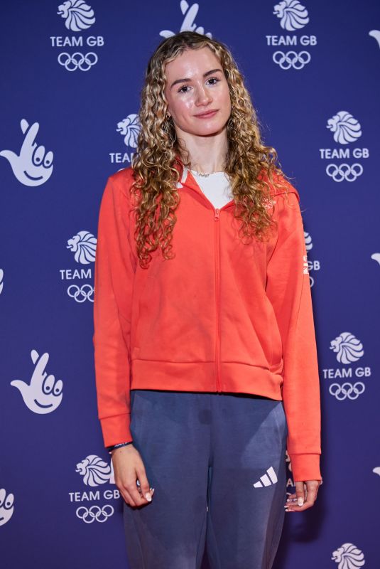 PHOEBE GILL at Team GB Homecoming Event at AO Arena in Manchester 08/17/2024