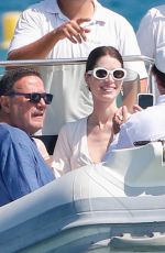 POLLI CANNABIS and Friends Arrives at Club 55 in Saint Tropez 08/23/2024