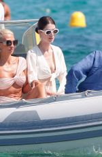 POLLI CANNABIS and Friends Arrives at Club 55 in Saint Tropez 08/23/2024