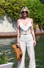 POPPY DELEVINGNE Arrives at Hotel Excelsior at 81st Venice International Film Festival 08/28/2024