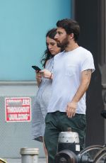 Pregnant AMIT DISHON HOFFMAN Out in New York 08/19/2024