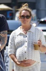 Pregnant ASHLEY TISDALE Out and About in Studio City 08/25/2024