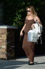 Pregnant ASHLEY TISDALE Out in Los Angeles 08/04/2024