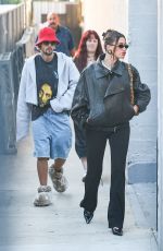 Pregnant HAILEY BIEBER Arrives at Church with Justin Bieber in Beverly Hills 07/31/2024