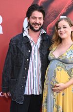 Pregnant JANE LEVY at Alien: Romulus Premiere in Los Angeles 08/12/2024