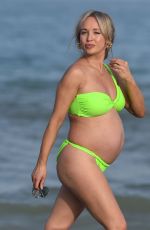 Pregnant JORGIE PORTER in Bikini at a Beach in Spain 07/31/2024