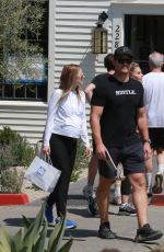 Pregnant KATHERINE SCHWARZENEGGER and MARIA SHRIVER Out in Summerland 08/26/2024