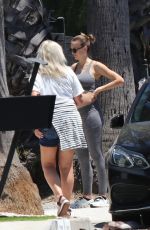 Pregnant LALA KENT Arrives Back Home in Los Angeles 08/04/2024