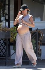 Pregnant LALA KENT Out for Lunch at Sweet Butter in Studio City 08/19/2024