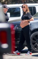 Pregnant LALA KENT Out of Her Car in Los Angeles 08/12/2024