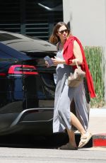 Pregnant MANDY MOORE Out in Los Angeles 08/20/2024