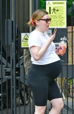 Pregnant ROSIE SMITH Out in London 08/15/2024