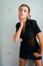 PRESLEY ELISE at a Photoshoot 08/11/2024