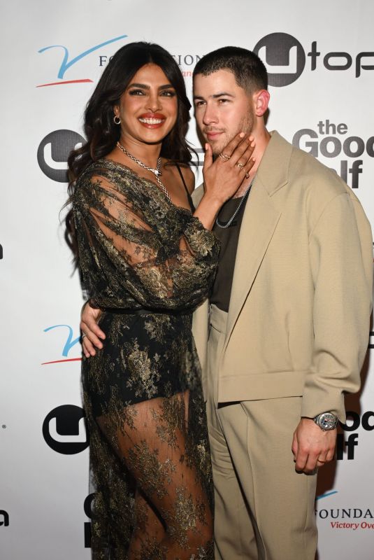 PRIYANKA CHOPRA and Nick Jonas at The Good Half Premiere in Beverly Hills 08/13/2024