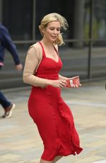 RACHEL RILEY Leaves Countdown Filming at Media City in Salford 08/21/2024