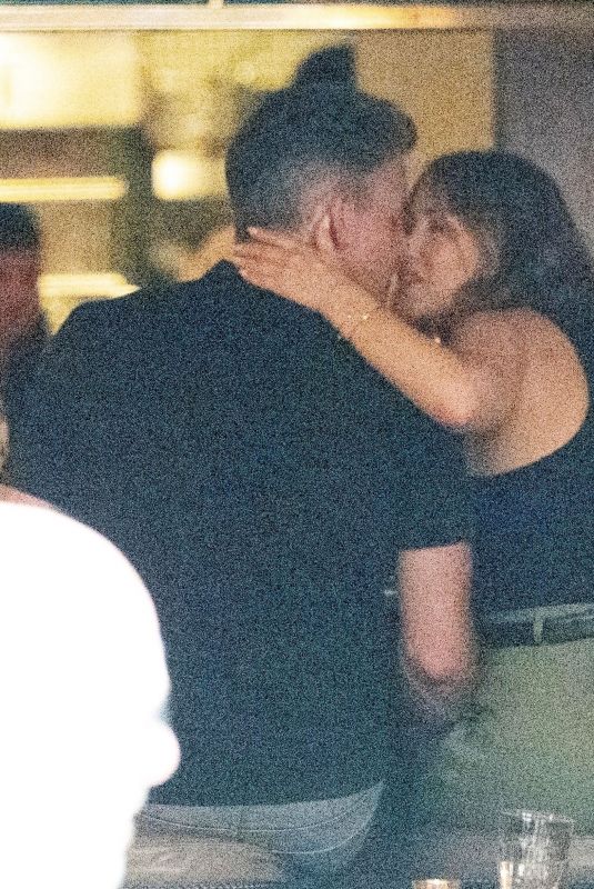 RACHEL STEVENS and Brendyn Hatfield at Secret Food Tour in Soho 08/14/2024