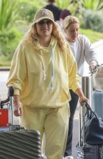 REBEL WILSON Arrives at Sydney Airport 08/04/2024