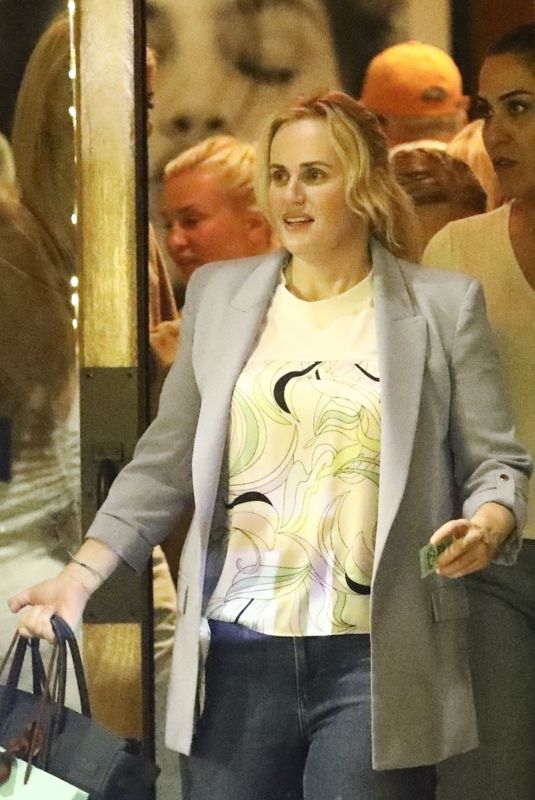 REBEL WILSON at Cipriani in Beverly Hills 08/24/2024