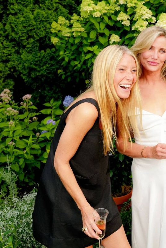 REESE WITHERSPOON, CAMERON DIAZ and GWYNETH PALTROW at Avaline Wine Dinner 07/27/2024