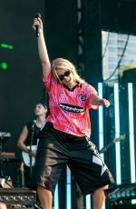 RENEE RAPP Performs at Lollapalooza Festival 2024 at Grant Park in Chicago 08/02/2024