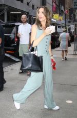 RHIANNON ALLY Arrives on the Set of Good Morning America in New York 07/31/2024