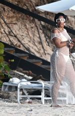 RIHANNA at a Party with Friends on a Yacht in Barbados 08/07/2024