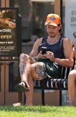 RILEY KEOUGH and Ben Smith-Petersen at Sunlife Organics in Calabasas 08/15/2024
