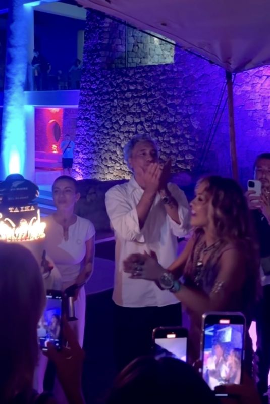 RITA ORA at a Birthday Party in Ibiza 08/15/2024