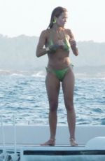 RITA ORA in Bikini with JODIE TURNER-SMITH at a Yacht in Ibiza 08/04/2024