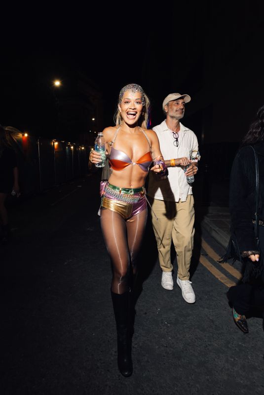 RITA ORA Leaves Her Performance at Manchester Pride 08/24/2024