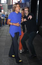 ROBIN ROBERTS Arrives on the Set of Good Morning America in New York 07/31/2024