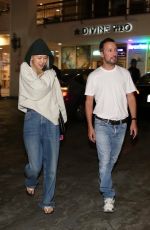 ROSE and Anthony Vaccarello Out for Dinner at Sushi Park in West Hollywood 08/20/2024