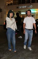 ROSE and Anthony Vaccarello Out for Dinner at Sushi Park in West Hollywood 08/20/2024