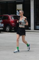 RUBY ROSE Out with Her Dog in Los Angeles 08/02/2024