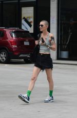 RUBY ROSE Out with Her Dog in Los Angeles 08/02/2024