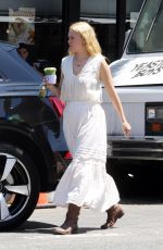 RUMER WILLIS Getting a Drink from Alfred Coffee in Los Angeles 08/03/2024