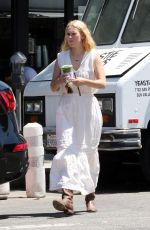 RUMER WILLIS Getting a Drink from Alfred Coffee in Los Angeles 08/03/2024