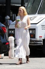 RUMER WILLIS Getting a Drink from Alfred Coffee in Los Angeles 08/03/2024