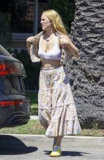RUMER WILLIS Leaves a Birthday Party in Long Beach 08/24/2024