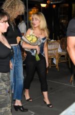 SABRINA CARPENTER Leaves an Album Release Party in New York 08/24/2024