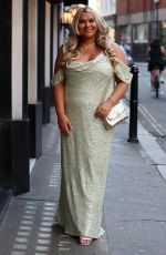 SAFFRON LEMPRIERE Arrives at Press Launch Night of Series 34 in London 08/27/2024