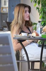 SAM SHEEN at a Lunch with a Friend at Urth Cafe 08/26/2024