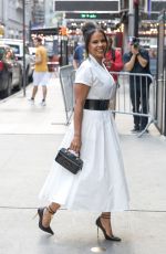 SANAA LATHAM Srrives at Good Morning America in New York 08/26/2024